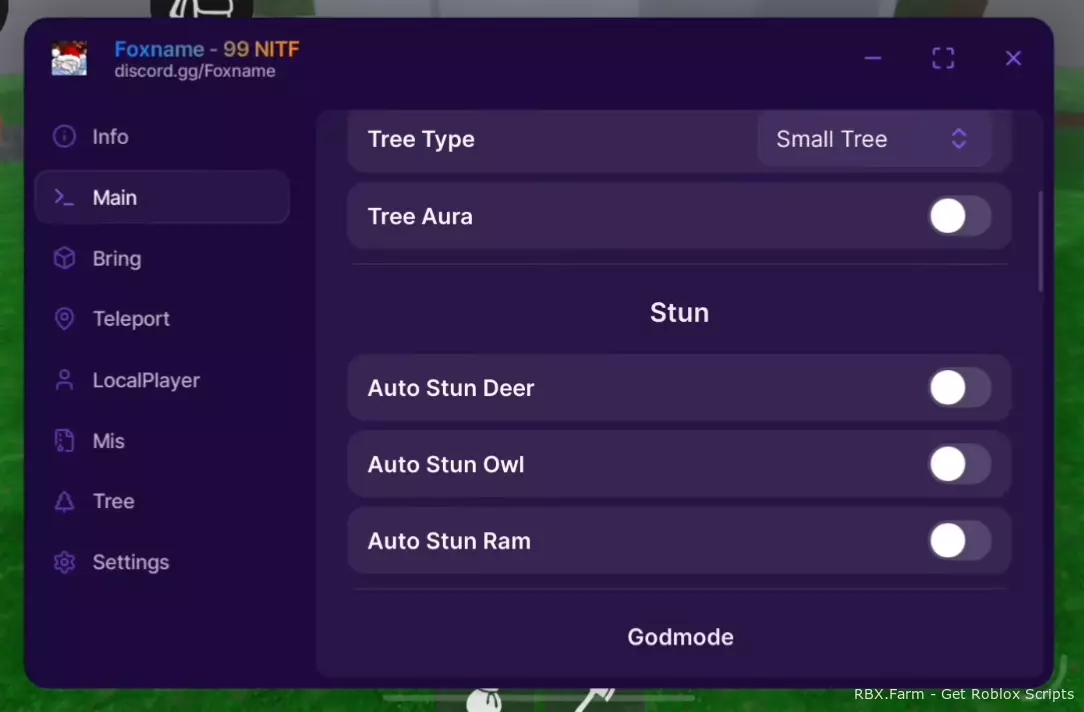 99 Nights in the Forest (NITF) Script: Bring Items, Godmode, Auto Trees