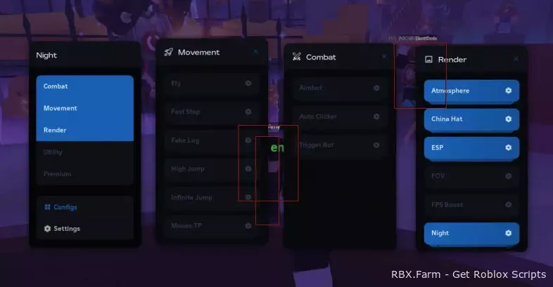 BedWars Script GUI NightRewrite - Fly, ESP, Aimbot, Fake Lags