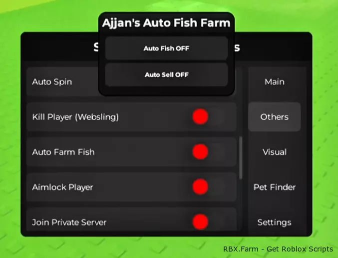 Script Steal a Brainrot Ajjan Hub - Instant Steal, Auto Spin, Auto Farm Fish