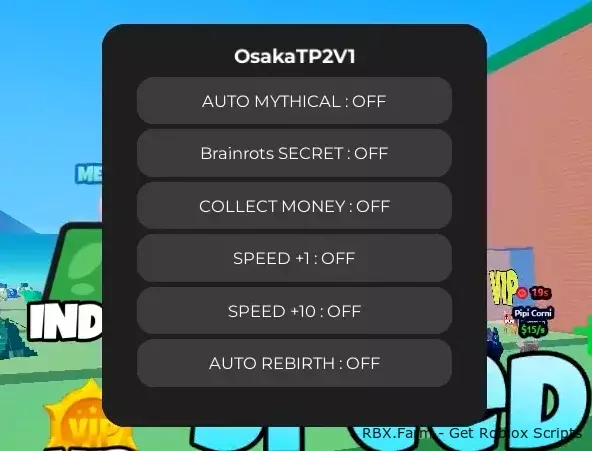 Escape Tsunami For Brainrots Script - Auto Farm GUI (OsakaTP Hub)